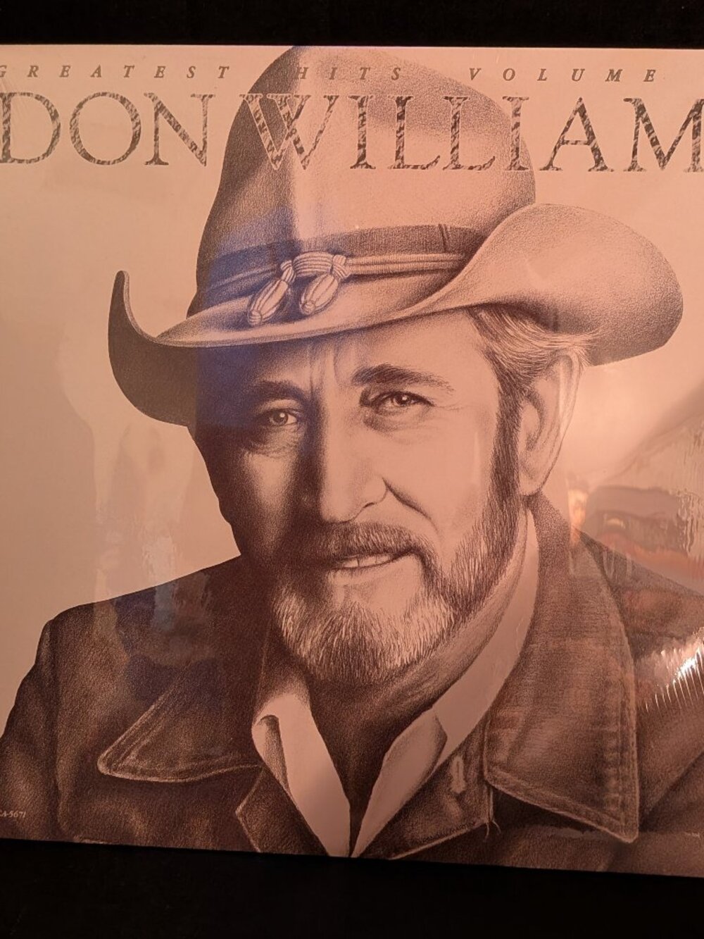 Vtg. Don Williams "Greatest Hits Vol. 4" Country Vinyl Record LP New Sealed 1985